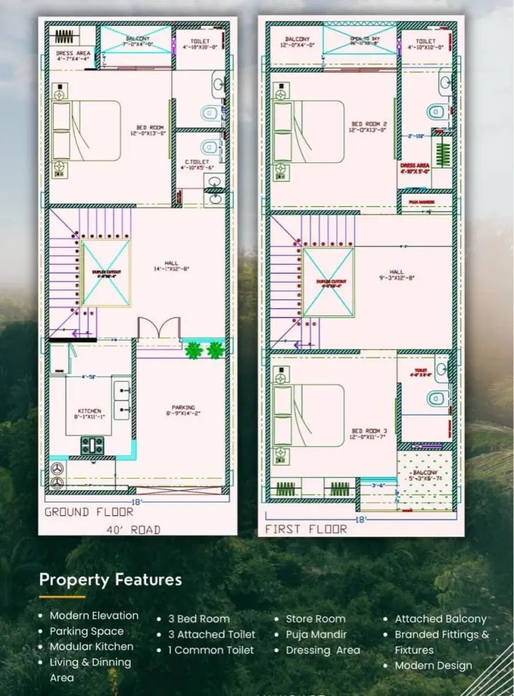 Apna Bunglow – JDA Approved 3 BHK Independent Duplex Villa | Narayan Vihar, Near Heerapura, Jaipur