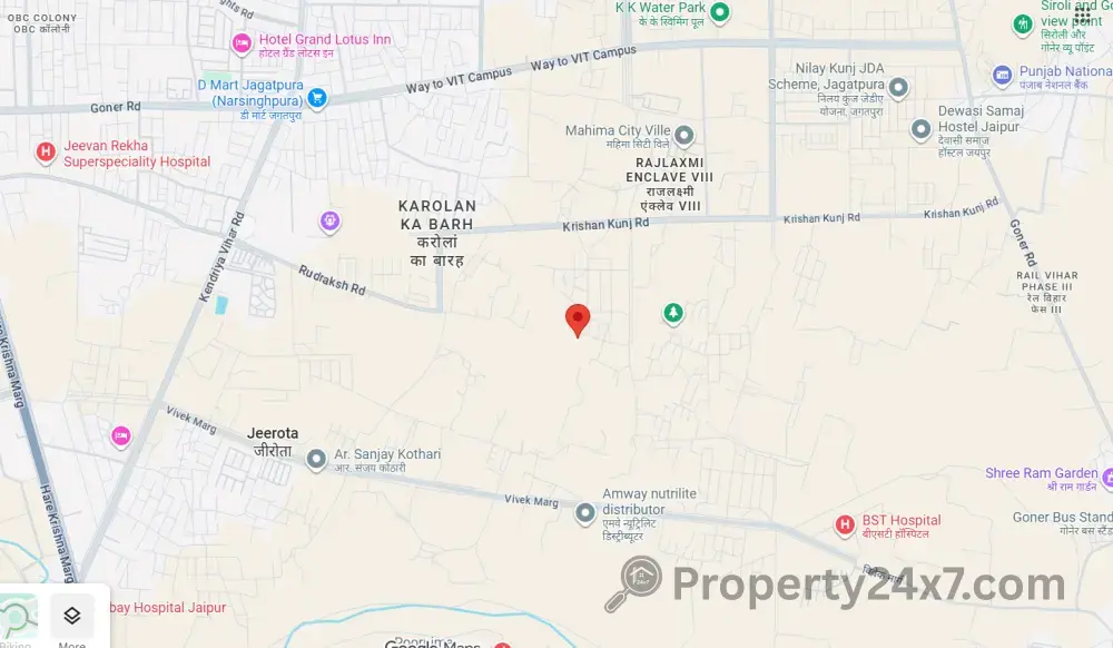 GANGA ENCLAVE-VII, SIROLI, Jagatpura Jaipur Plot for Sale | jda & RERA Approved Residential Plots | Best Investment